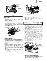 Предварительный просмотр 7 страницы Hitachi CL 10D Handling Instructions Manual