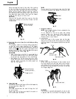 Предварительный просмотр 8 страницы Hitachi CL 10D Handling Instructions Manual