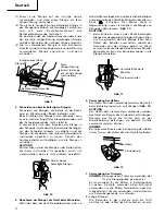 Предварительный просмотр 18 страницы Hitachi CL 10D Handling Instructions Manual