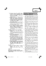 Preview for 83 page of Hitachi CL 14DSL Handling Instructions Manual