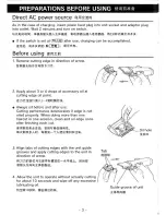 Preview for 4 page of Hitachi CL-8320B Instructions Manual