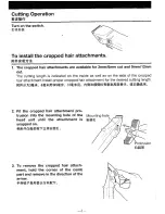 Preview for 5 page of Hitachi CL-8800 B Instructions Manual