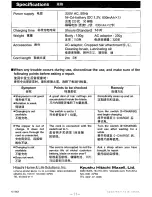 Preview for 12 page of Hitachi CL-8800 B Instructions Manual