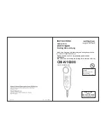 Hitachi CM-N10000 Instructions Manual preview