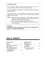 Preview for 2 page of Hitachi CM1473ME Operating Manual