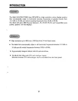 Preview for 3 page of Hitachi CM1473ME Operating Manual