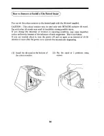 Preview for 14 page of Hitachi CM1473ME Operating Manual