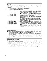 Предварительный просмотр 18 страницы Hitachi CM1711ME User Manual