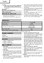 Preview for 9 page of Hitachi CM5SB Handling Instructions Manual