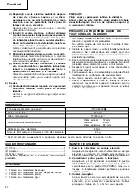 Предварительный просмотр 39 страницы Hitachi CM5SB Handling Instructions Manual