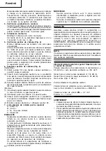 Preview for 41 page of Hitachi CM5SB Handling Instructions Manual