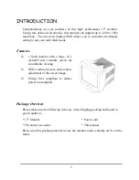 Preview for 3 page of Hitachi CM615ET User Manual