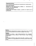 Preview for 2 page of Hitachi CM620ET User Manual