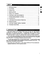 Preview for 3 page of Hitachi CM620ET User Manual