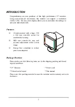 Preview for 3 page of Hitachi CM715 User Manual