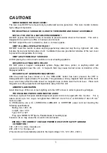 Preview for 4 page of Hitachi CM715 User Manual