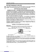 Предварительный просмотр 8 страницы Hitachi CM761ET User Manual