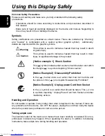 Предварительный просмотр 7 страницы Hitachi CML152XW - 15" LCD Monitor User Manual