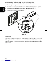 Предварительный просмотр 17 страницы Hitachi CML152XW - 15" LCD Monitor User Manual