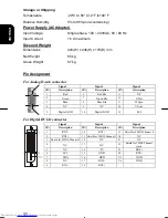 Предварительный просмотр 31 страницы Hitachi CML170SXWBPlus User Manual