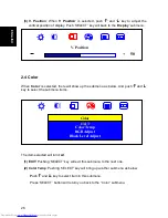 Предварительный просмотр 27 страницы Hitachi CML171SXW User Manual