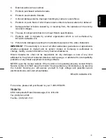 Предварительный просмотр 4 страницы Hitachi CML181SXW User Manual