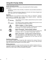 Предварительный просмотр 7 страницы Hitachi CML181SXW User Manual