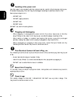 Предварительный просмотр 9 страницы Hitachi CML181SXW User Manual