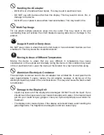 Предварительный просмотр 10 страницы Hitachi CML181SXW User Manual