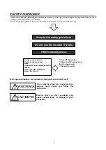 Предварительный просмотр 3 страницы Hitachi CMP205SXE Service Manual