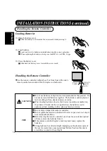 Предварительный просмотр 14 страницы Hitachi CMP307XU User Manual