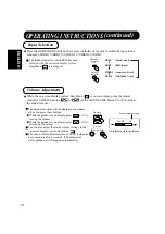 Предварительный просмотр 16 страницы Hitachi CMP307XU User Manual