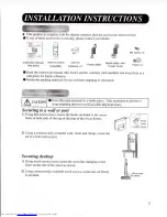 Preview for 11 page of Hitachi CMP401XU User Manual