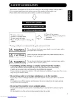 Preview for 3 page of Hitachi CMP4120HDUS User Manual