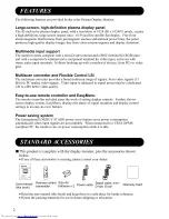 Preview for 11 page of Hitachi CMP4120HDUS User Manual