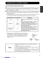 Предварительный просмотр 18 страницы Hitachi CMP4120HDUS User Manual