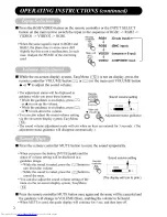 Предварительный просмотр 19 страницы Hitachi CMP4120HDUS User Manual