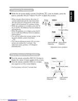 Предварительный просмотр 20 страницы Hitachi CMP4120HDUS User Manual