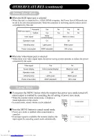 Предварительный просмотр 31 страницы Hitachi CMP4120HDUS User Manual