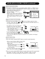 Предварительный просмотр 26 страницы Hitachi CMP4121HDU User Manual