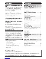 Preview for 2 page of Hitachi CMP4201 User Manual