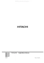 Preview for 73 page of Hitachi CMP421 Series Service Manual