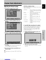 Preview for 29 page of Hitachi CMP5000WXJ User Manual