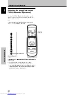 Preview for 30 page of Hitachi CMP5000WXJ User Manual