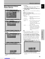 Preview for 31 page of Hitachi CMP5000WXJ User Manual