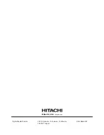 Предварительный просмотр 8 страницы Hitachi CMPAK06 Installation Instructions Manual