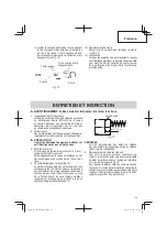 Preview for 33 page of Hitachi CN 18DSL Instruction Manual