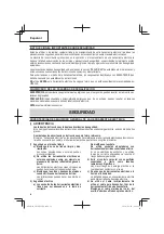 Preview for 36 page of Hitachi CN 18DSL Instruction Manual