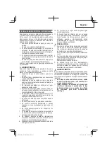 Preview for 41 page of Hitachi CN 18DSL Instruction Manual