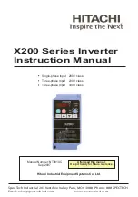 Hitachi CONVENTION 14 Instruction Manual preview